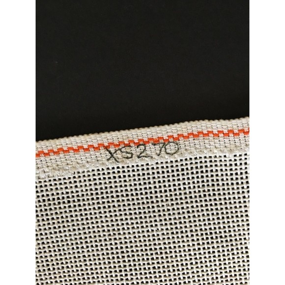 Vintage Pru Hand-painted Needlepoint Canvas 18” X 13” Santa Chimney Stocking NEW - Picture 5 of 8